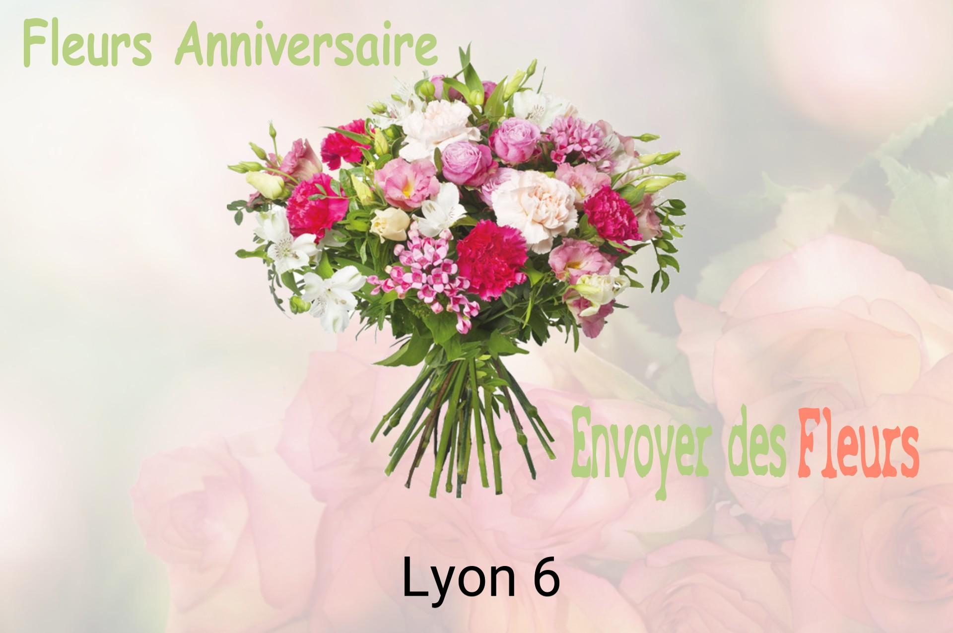 Bouquet de fleurs d’anniversaire livré à Lyon-6